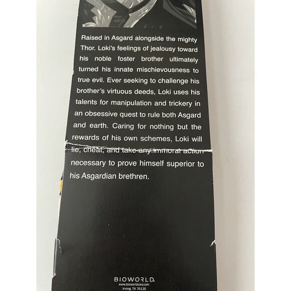 Marvel Loki Season Socks Animigos Collection BIO WORLD Size 10-13 UNUSED - Picture 7 of 7